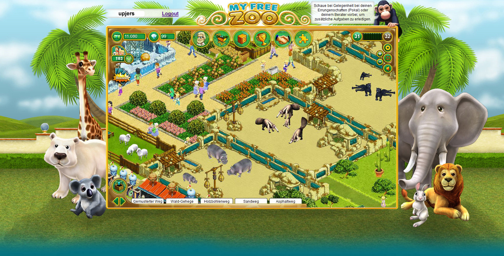Zoo Life: Animal Park Game instal the new version for ipod