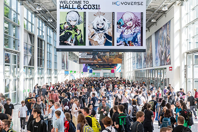 Familiar picture from the Cologne exhibition halls
Foto: Koelnmesse / gamescom / Thomas Klerx 