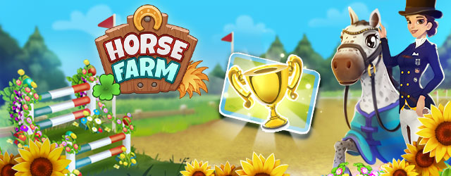 It's the game event of the year in Horse Farm: The Tournament Dream!