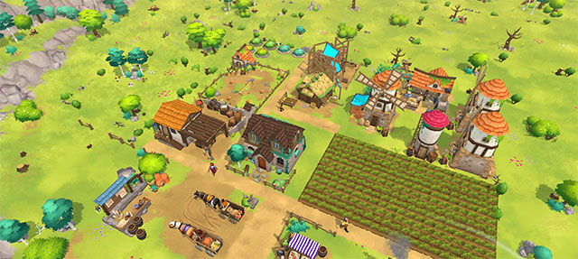 Watch your 3D village grow!