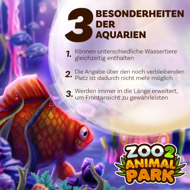 Zoo 2 Animal Park 🐠Das Aquarienhaus unter der Lupe🔍