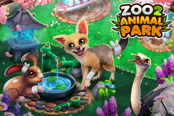 verletzte Tiere in der Auffangstation von Zoo 2 Animal Park