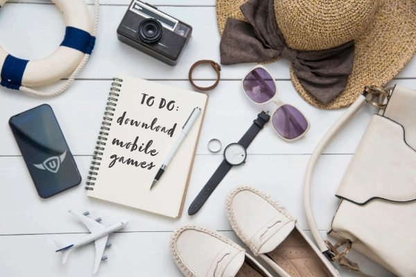 Reisespiele auf der Packliste für einen Urlaub